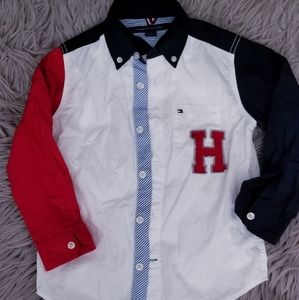Toddler boys Tommy Hilfiger button down